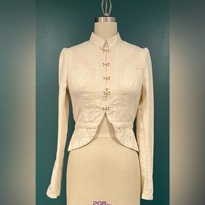 H&M off white jacket, sz 34